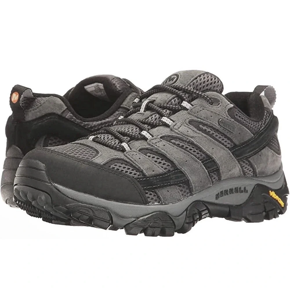 Merrell J06031  Moab 2 Waterproof Leather Hiking Shoes Men Size 11.5 Wide